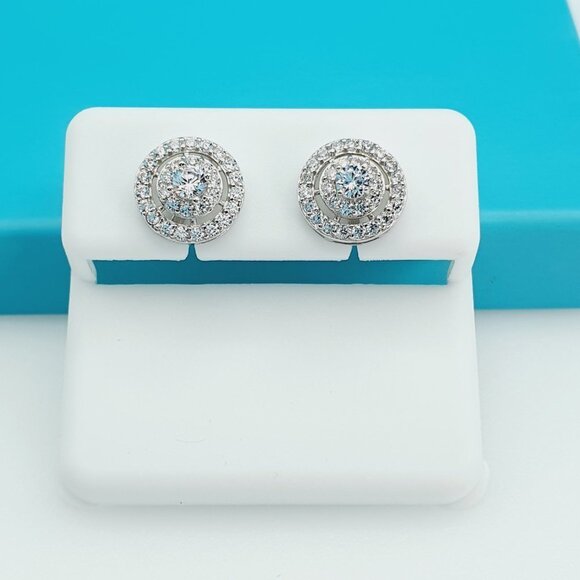 925 Sterling Silver CZ Beautiful Earrings for Women, 1USPAR4213 - Picture 5 of 11